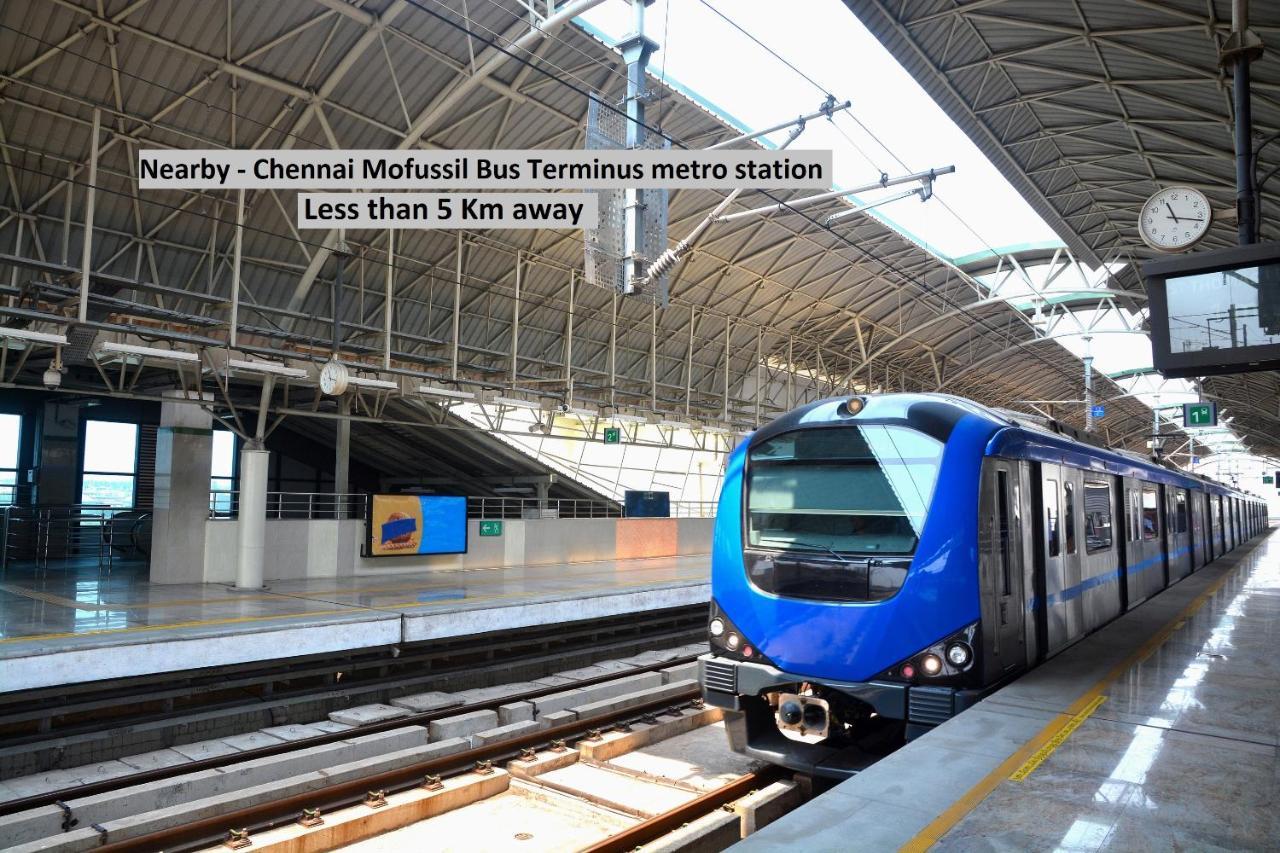 Hotel O Home G-Cloud Near Thirumangalam Metro Station Chennai Bagian luar foto